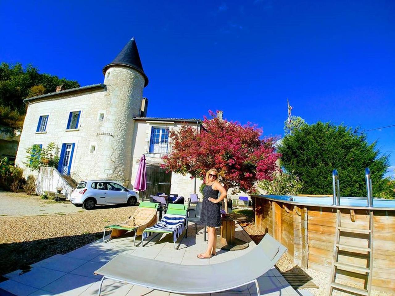 Manoir Le Cristal " Les Entrees Du Futuroscope A Petit Prix Bed & Breakfast Beaumont  Luaran gambar