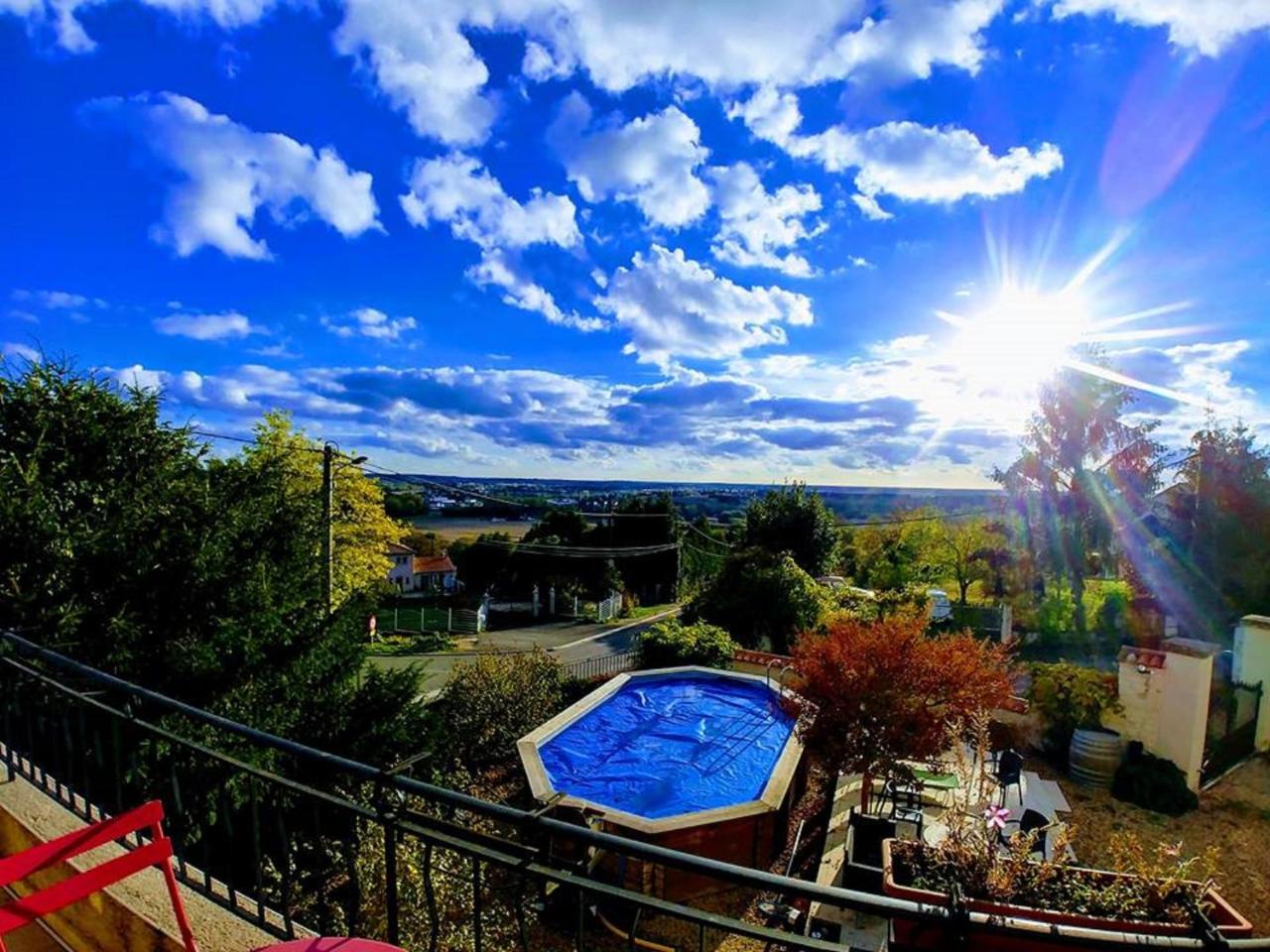 Manoir Le Cristal " Les Entrees Du Futuroscope A Petit Prix Bed & Breakfast Beaumont  Luaran gambar